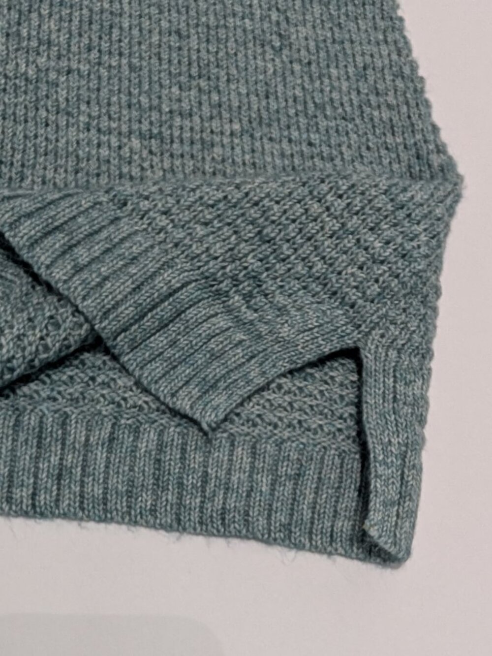 J Jill Women's Sweater Vest Petite XL Blue Spruce V Neck Knit Sleeveless - Picture 5 of 11